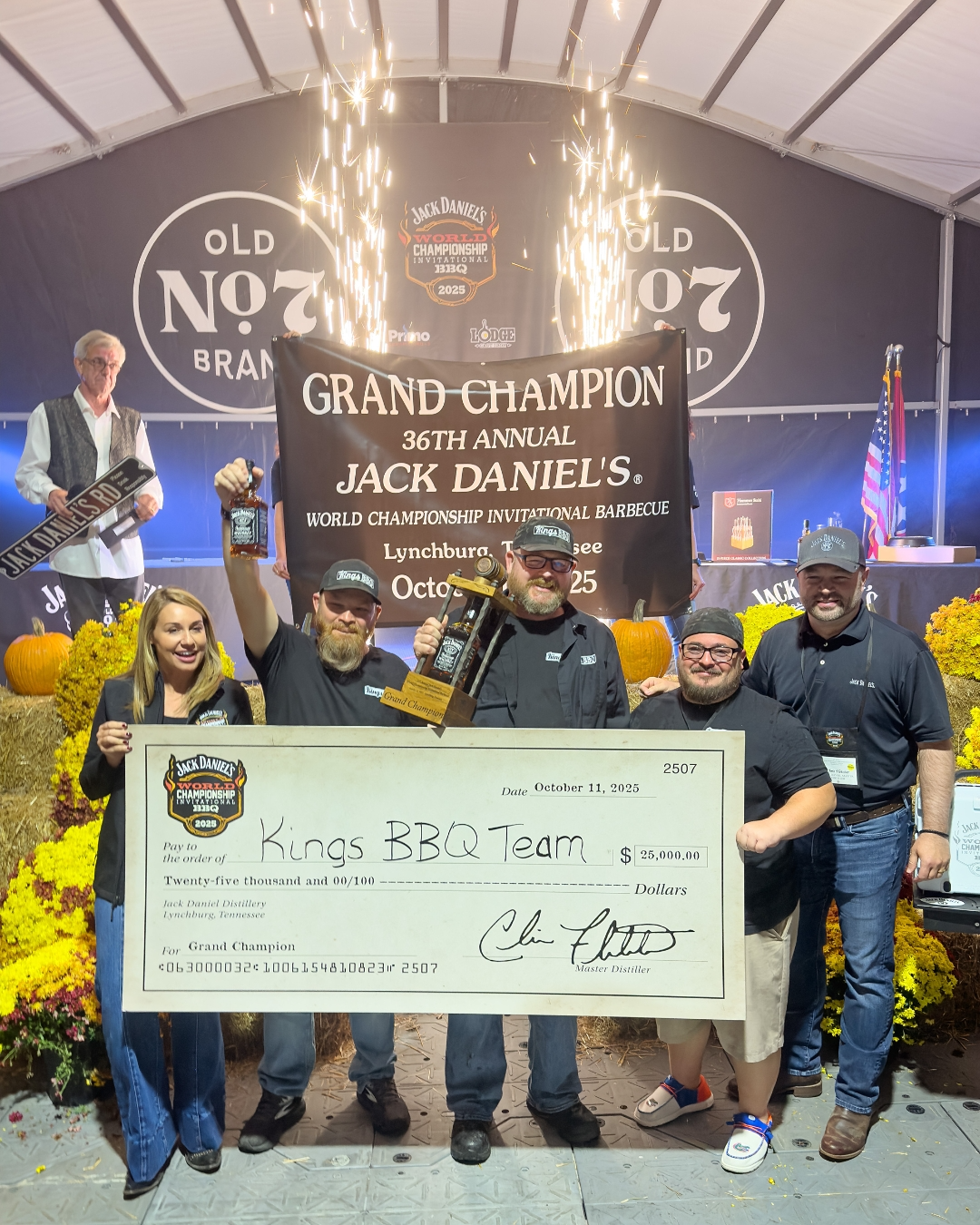 Kings BBQ Grand Champion at the Jack Daniel's World Championship